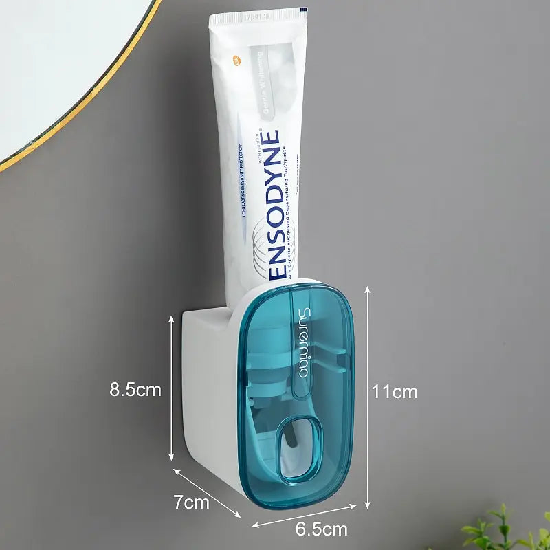 Higiene, comodidad y ahorro en tu baño con este dispensador automático de pasta dental!