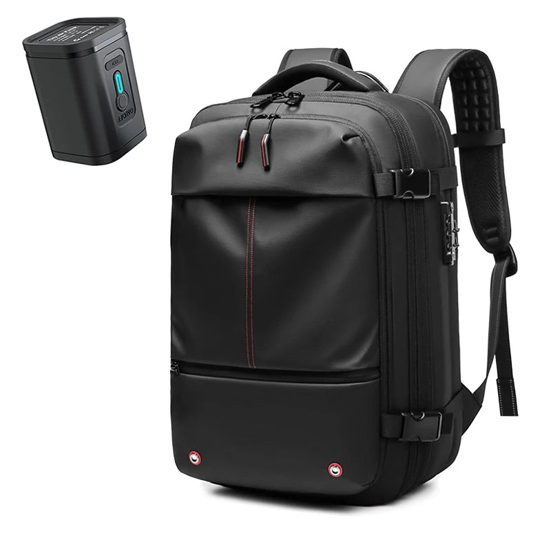 Maximiza el espacio y viaja sin preocupaciones con esta mochila de compresión al vacío!