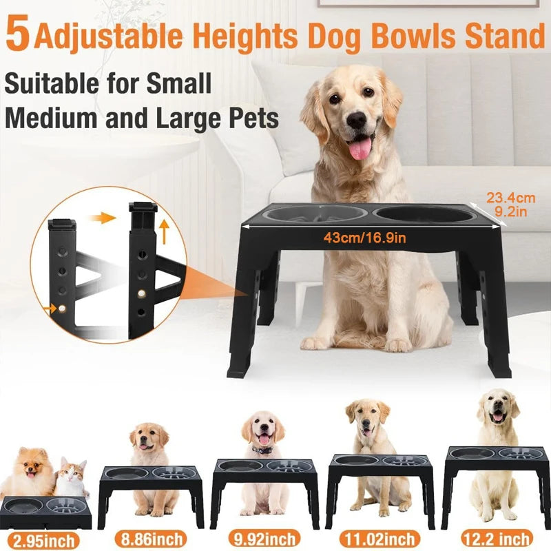 ¿Estás buscando la mejor opción para alimentar a tu perro de manera saludable y cómoda? Este comedero ajustable elevado es todo lo que necesitas para asegurar que tu mascota disfrute de sus comidas mientras cuidas de su salud y bienestar.