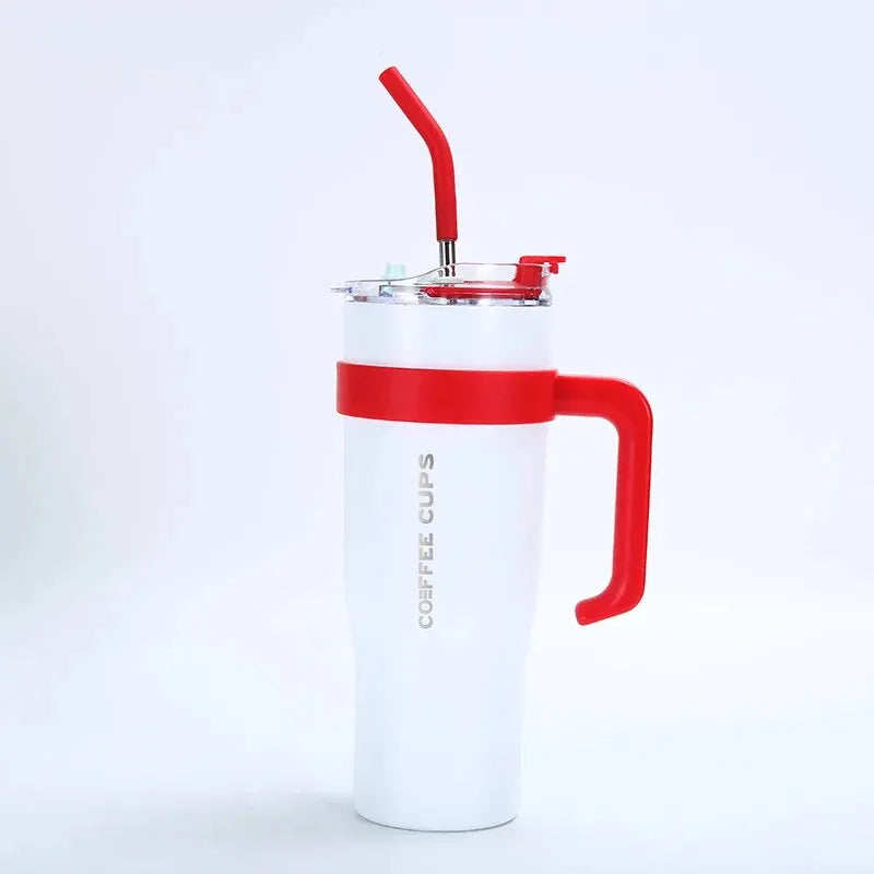 Descubre la botella deportiva perfecta, 1.2 L . Popote y Mango plegable.
