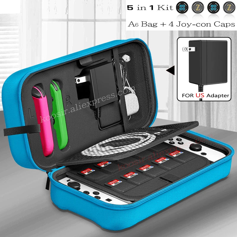 ¿Buscas una forma segura y práctica de transportar tu Nintendo Switch, Switch OLED o Switch Lite? ¡Nuestra Bolsa de Almacenamiento Grande es la solución perfecta! Diseñada para ofrecer máxima protección, comodidad y facilidad de transporte