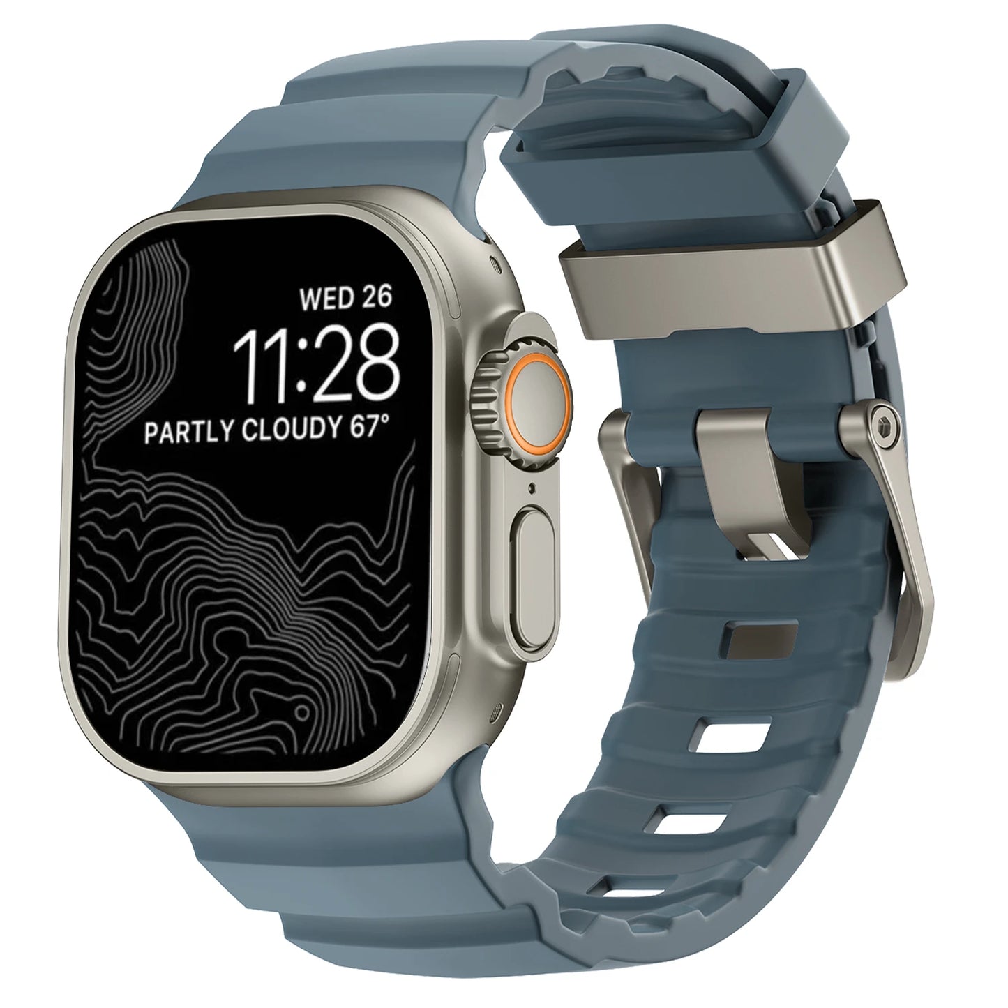 ¿Buscas Una Correa resistente, cómoda, con un diseño robusto y deportivo para tu Apple Watch?