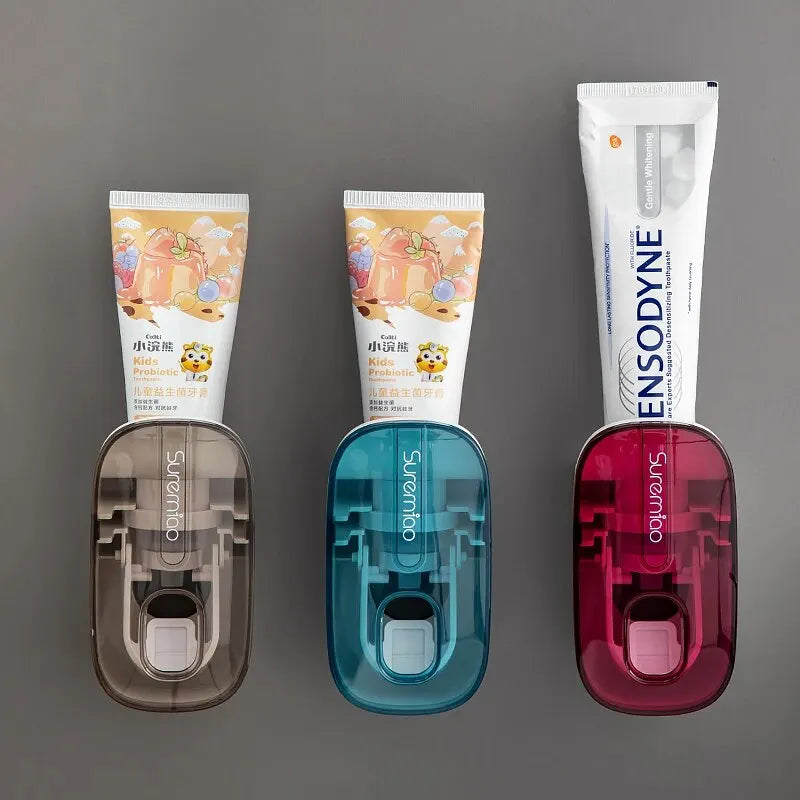 Higiene, comodidad y ahorro en tu baño con este dispensador automático de pasta dental!
