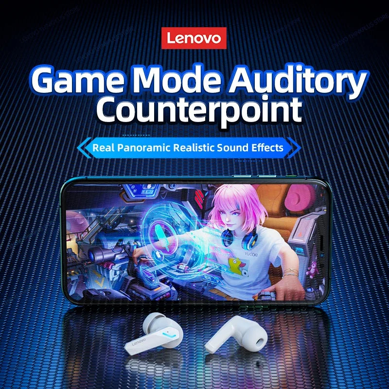 Vive la experiencia del sonido profesional sin cables! Los Lenovo GM2 Pro están diseñados para quienes buscan un audio potente.