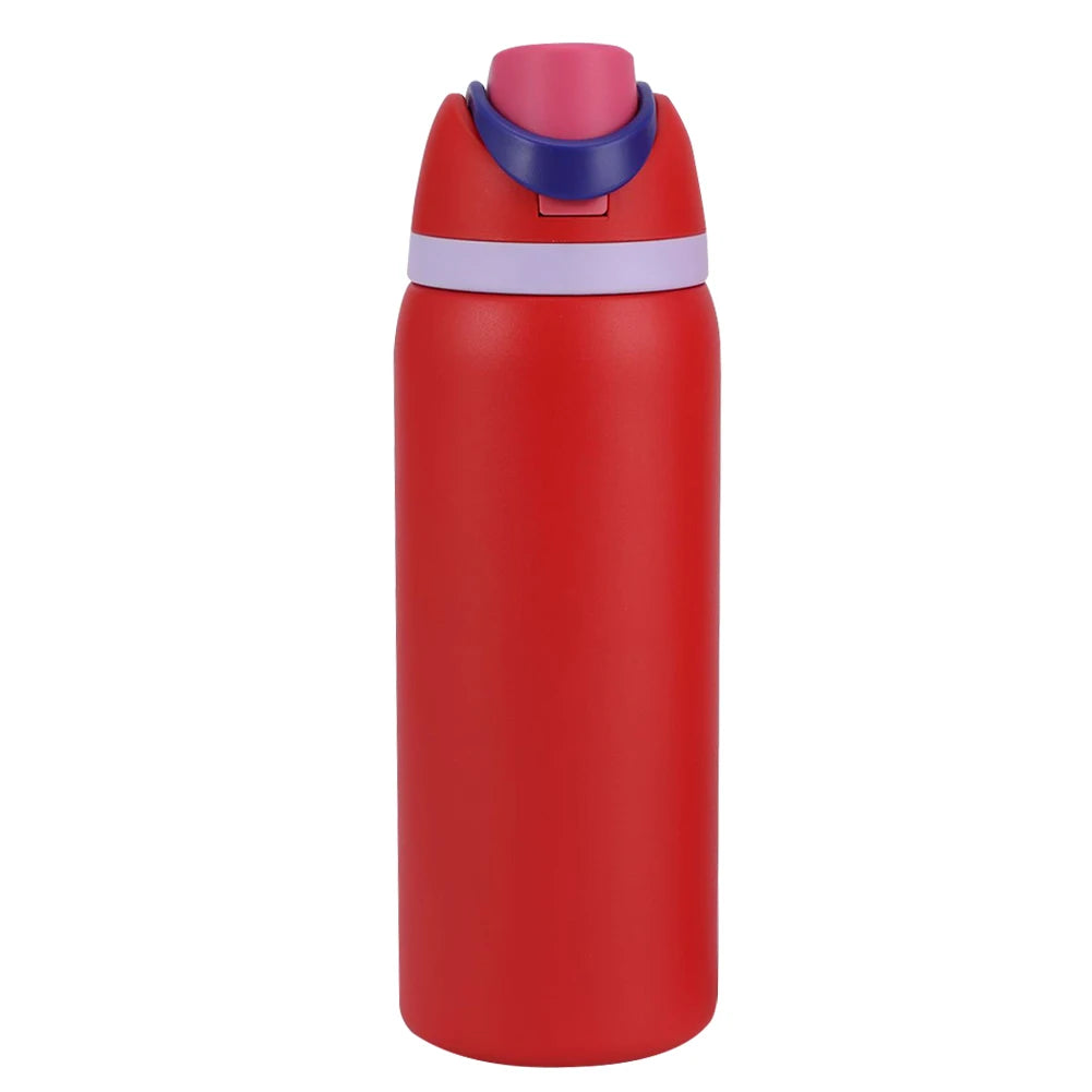 Mantén tu Bebida a la temperatura Perfecta por Horas con este Termo deportivo.