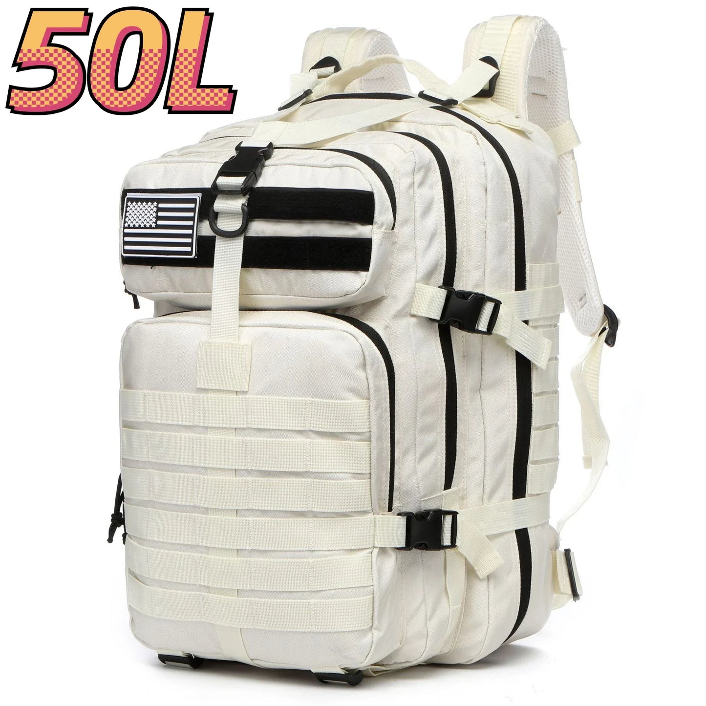 Prepárate para Cualquier Aventura con esta Mochila Táctica de 50 L