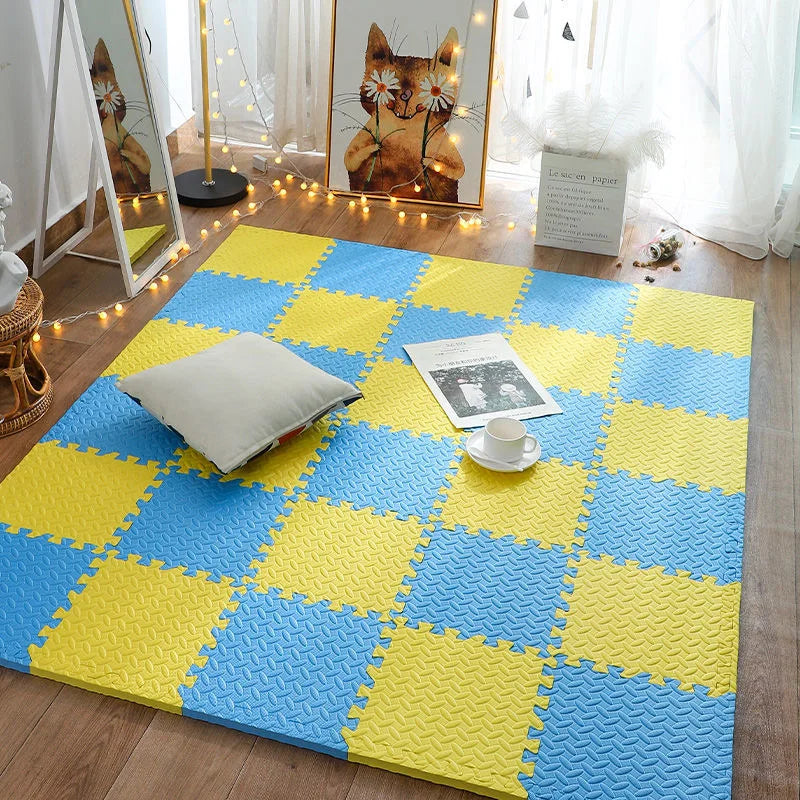 ¡Crea un espacio Seguro y Cómodo para tu Bebé con esta Alfombra de Rompecabezas!