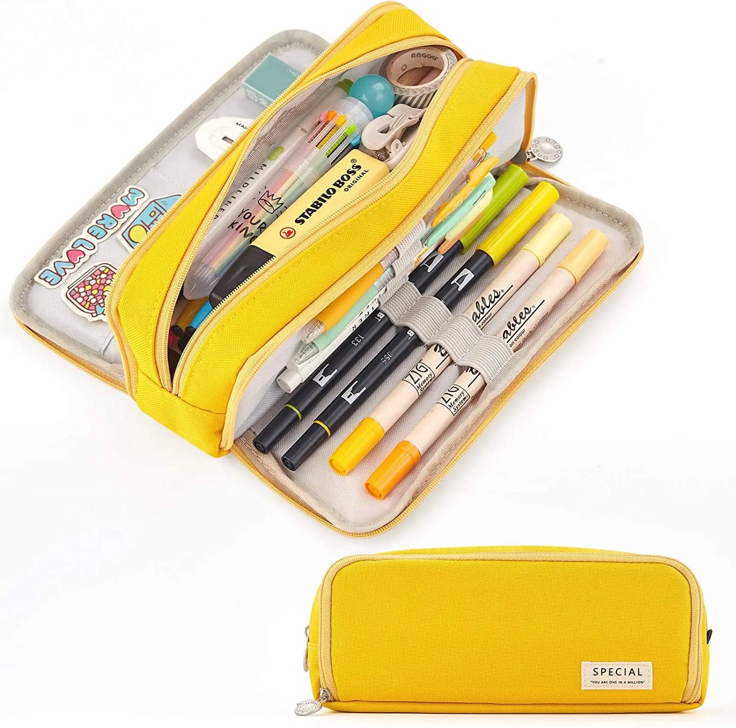 ¿Buscas un estuche espacioso, funcional y un diseño moderno con una gran variedad de colores?
