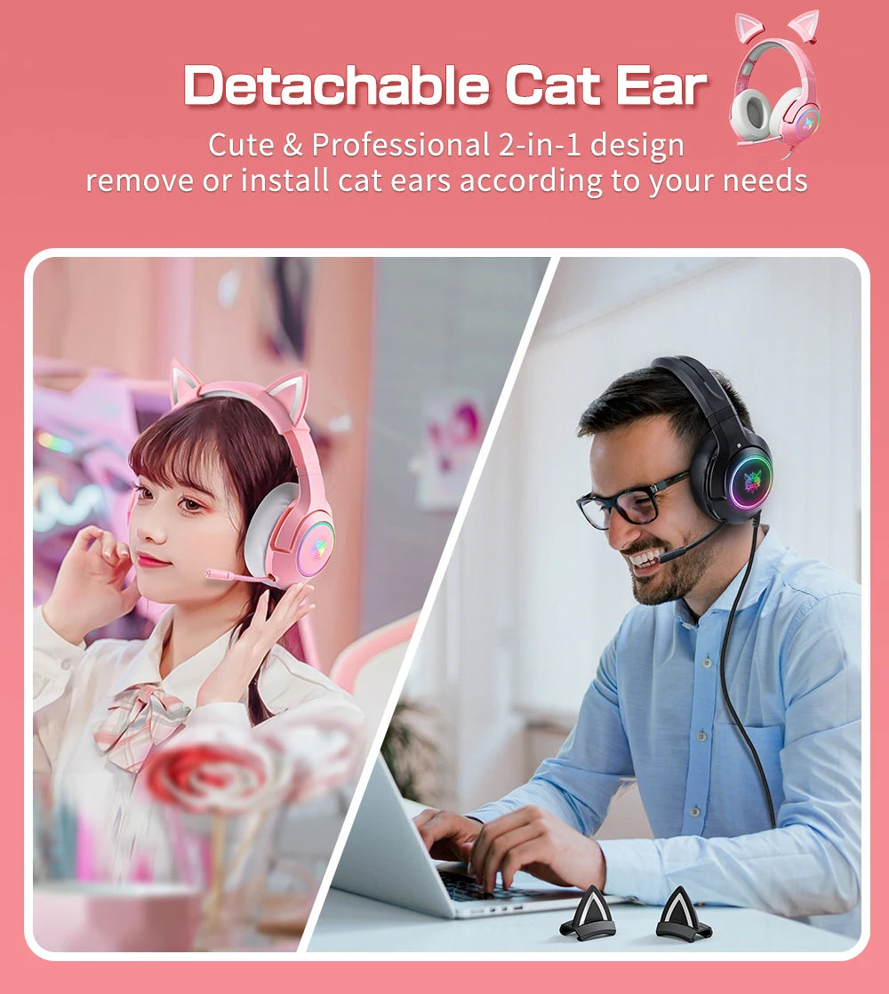 ¡Sumérgete en la experiencia gamer definitiva con estos audífonos diseñados para brindarte sonido envolvente