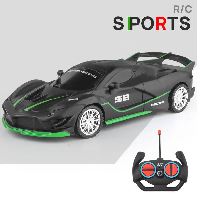 ¡El regalo perfecto para los pequeños amantes de la velocidad y la adrenalina! Presentamos el Coche de Deriva RC de alta velocidad, diseñado para ofrecer una experiencia de carreras realista y emocionante. Ideal para niños y niñas
