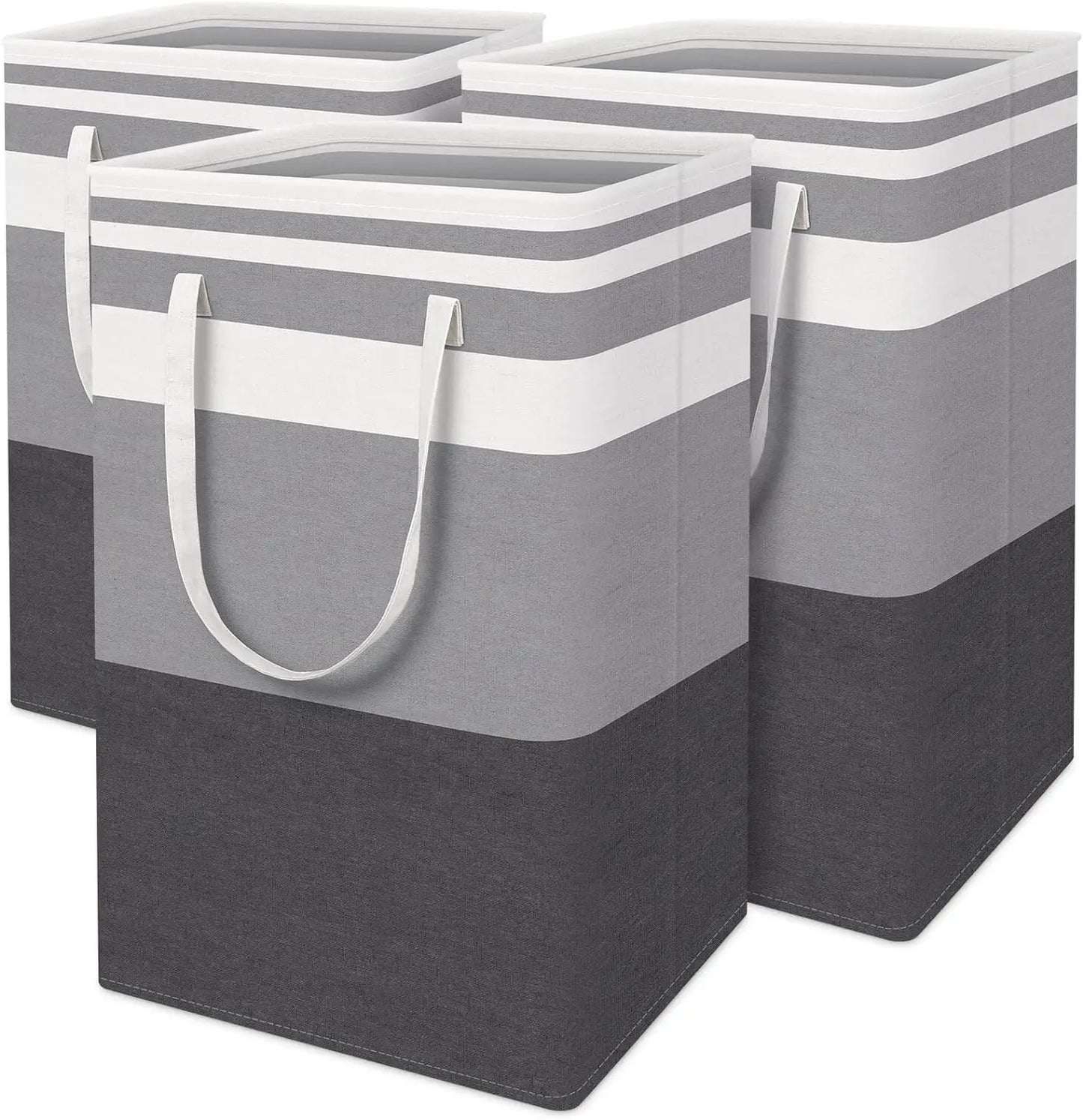 ¡Mantén tu hogar organizado y libre de desorden con nuestra cesta de lavandería plegable de 75L! Esta práctica y resistente cesta no solo es perfecta para la ropa sucia, sino también para almacenar juguetes, sábanas, toallas y más.