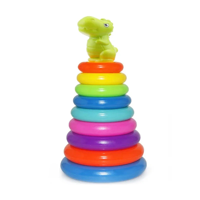 ¡Desarrolla las habilidades de tu bebé mientras juega y se divierte! Este juguete apilable Montessori está diseñado para fomentar el aprendizaje y desarrollo de los más pequeños de manera divertida y segura.