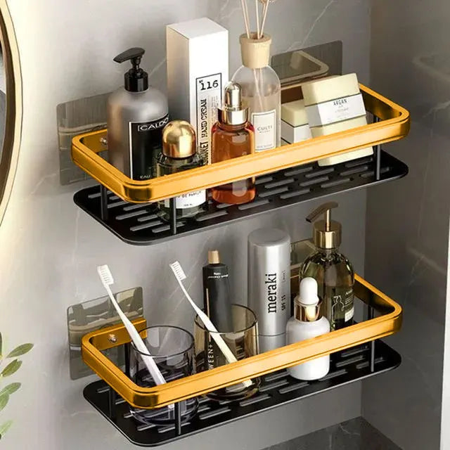 Maximiza el Espacio de tu Baño con este Elegante Estante Flotante!