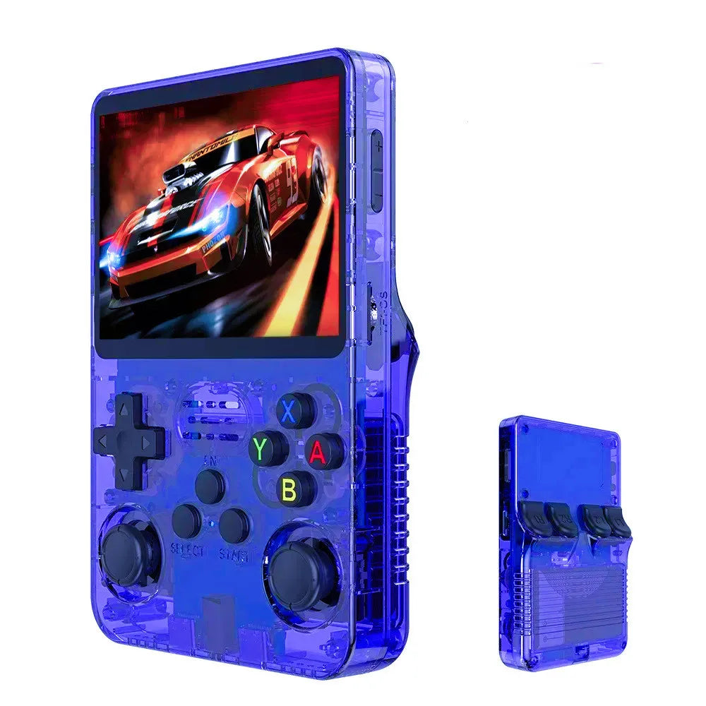 Revive la nostalgia de los videojuegos con la mini consola retro portátil. Más de 15,000 juegos preinstalados.