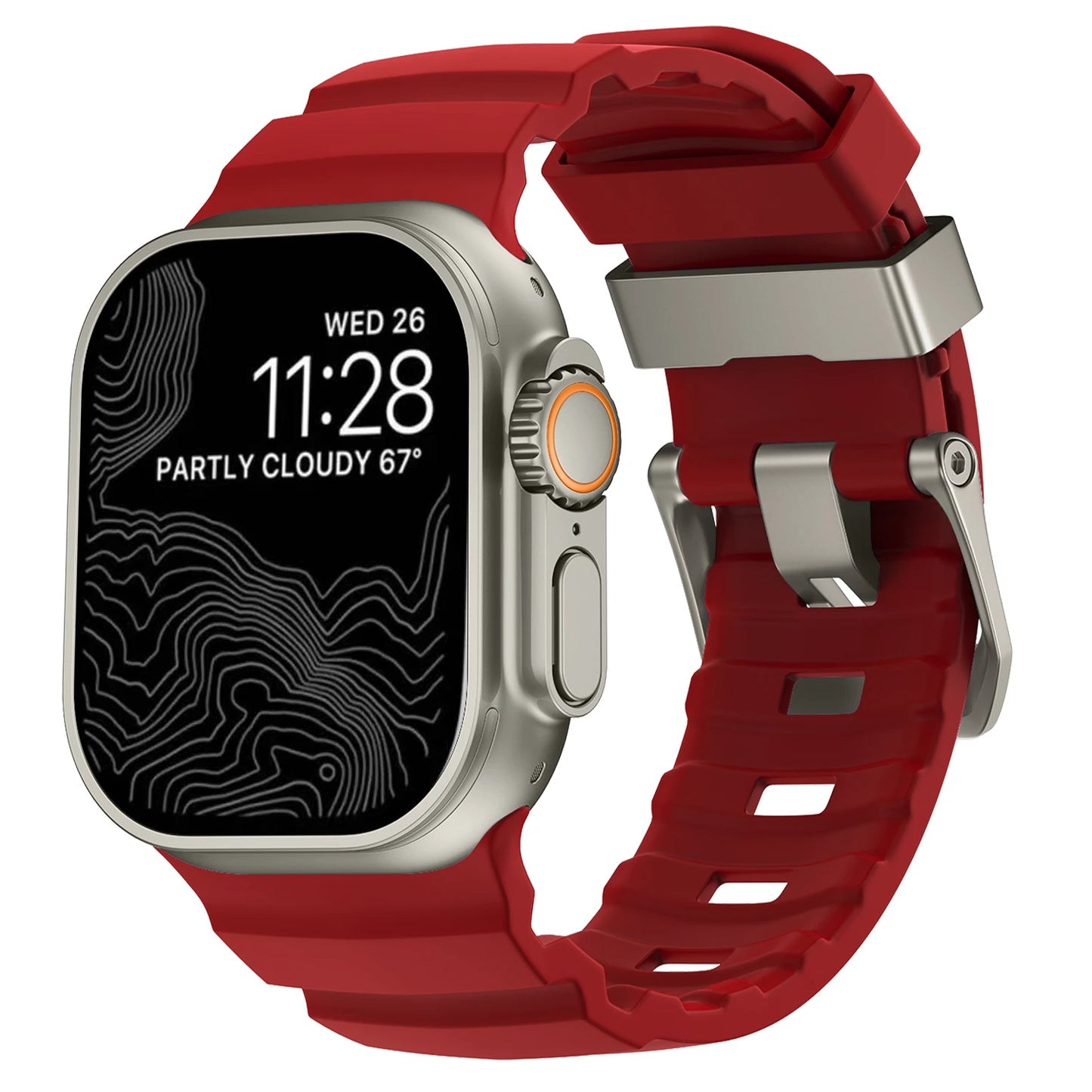 ¿Buscas Una Correa resistente, cómoda, con un diseño robusto y deportivo para tu Apple Watch?