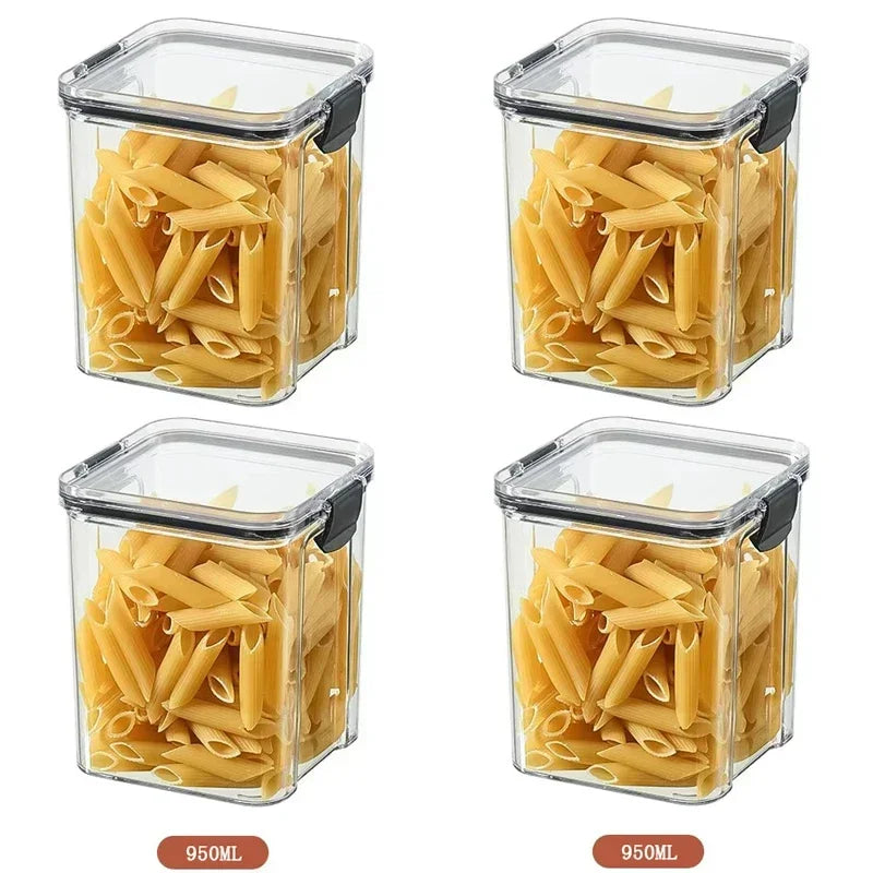 Organiza tu despensa como un chef con este set de contenedores herméticos para cocina. Paquete de 7 contenedores