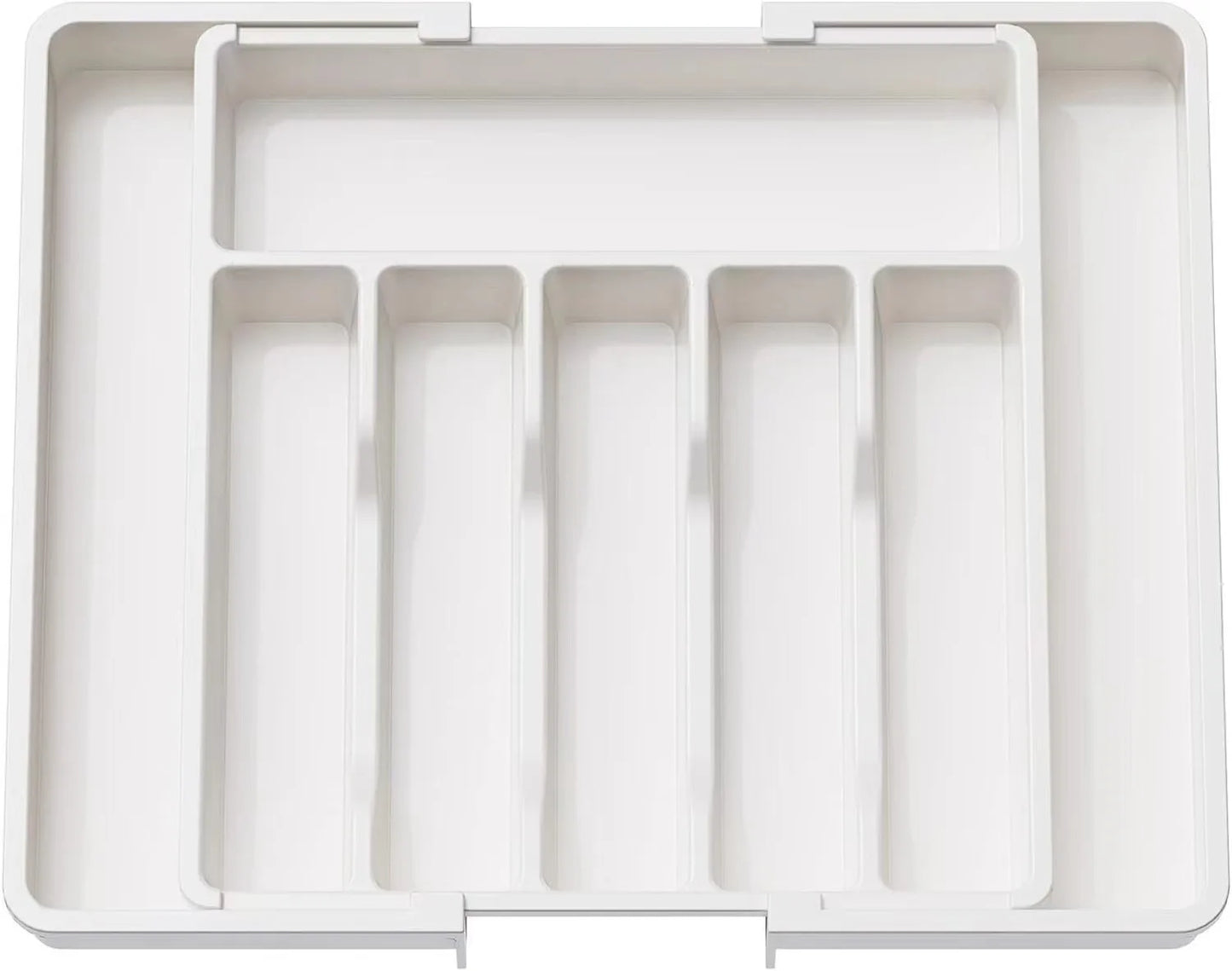 ¿Tienes un cajón de cocina desordenado y te cuesta encontrar tus cubiertos cuando los necesitas? ¡Este organizador de cajones para cubiertos es la solución perfecta para mantener tu cocina ordenada y eficiente! Con su diseño expandible y ajustable