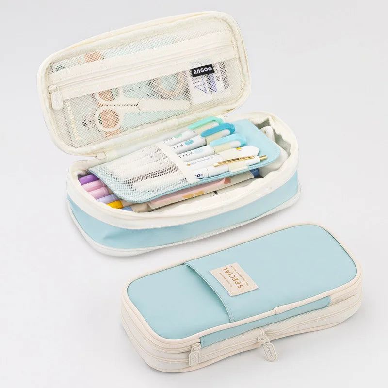 ¿Buscas un estuche espacioso, funcional y un diseño moderno con una gran variedad de colores?