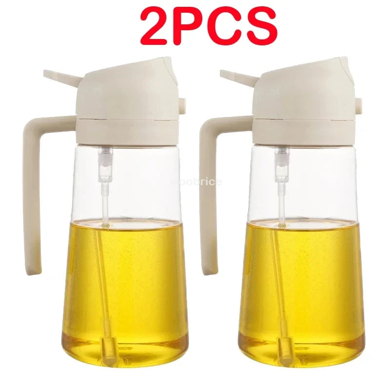 Cocina más saludable. Controla exactamente la cantidad de aceite que usas.