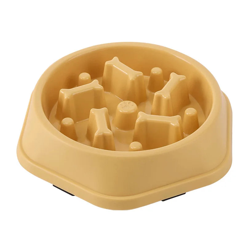 ¡Transforma la hora de la comida de tu mascota con el Cuenco de Comida Lenta Antiasfixia! Este innovador cuenco para perros y gatos está diseñado para promover una alimentación más saludable y segura
