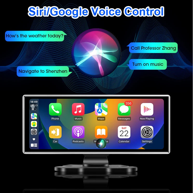 Convierte tu auto en un vehículo inteligente con esta increíble pantalla de 10.26 pulgadas!