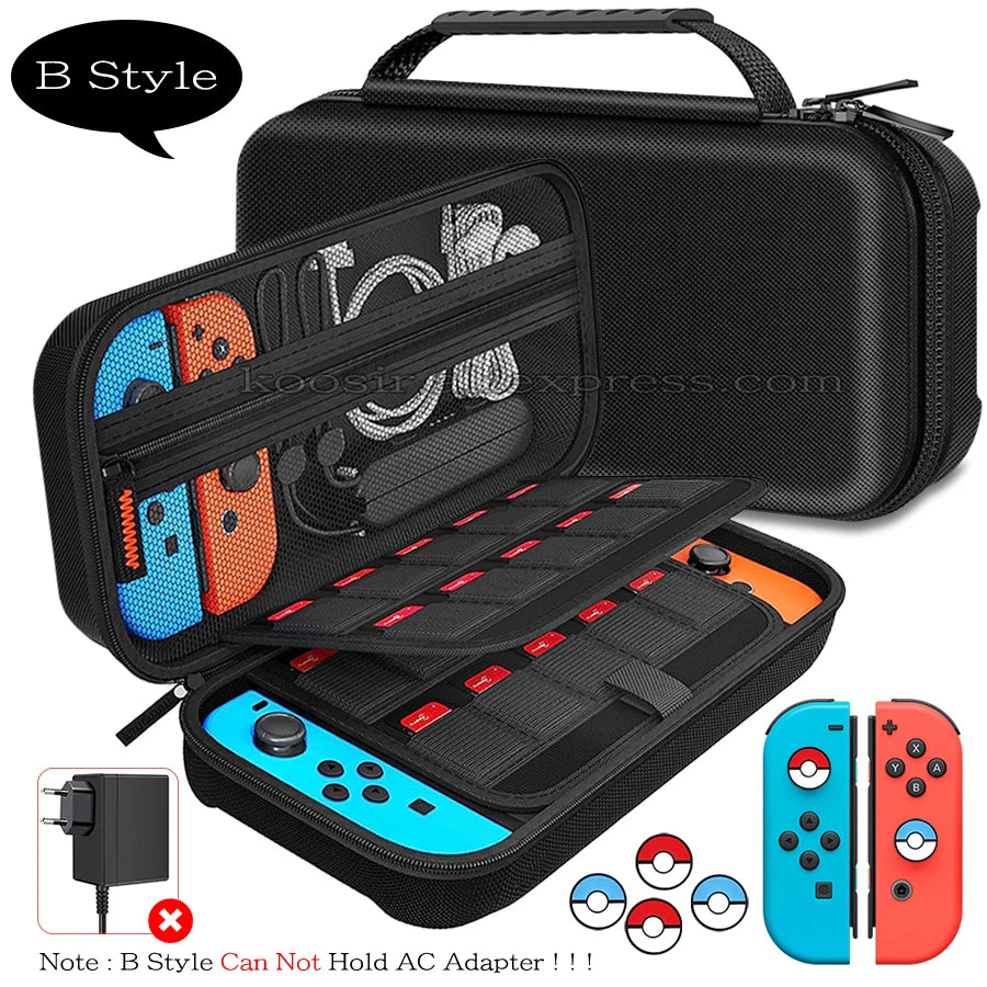 ¿Buscas una forma segura y práctica de transportar tu Nintendo Switch, Switch OLED o Switch Lite? ¡Nuestra Bolsa de Almacenamiento Grande es la solución perfecta! Diseñada para ofrecer máxima protección, comodidad y facilidad de transporte