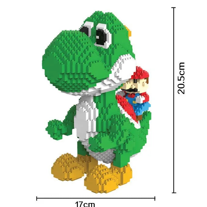 ¡Dale vida a tus momentos de construcción y diversión con los Micro Bloques de Construcción Super Mario! Este set incluye figuras icónicas de Super Mario como Princesa Peach, Bowser, Yoshi, y más, perfectas para los fanáticos de la serie