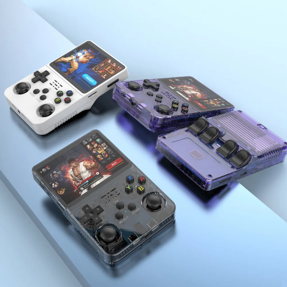 Revive la nostalgia de los videojuegos con la mini consola retro portátil. Más de 15,000 juegos preinstalados.