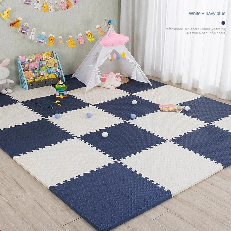 ¡Crea un espacio Seguro y Cómodo para tu Bebé con esta Alfombra de Rompecabezas!