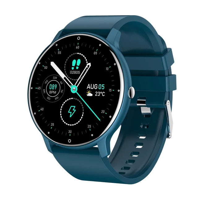 ¡Lleva tu vida al siguiente nivel con el nuevo reloj inteligente para adaptarse a tu estilo de vida activo y moderno! Ya sea que estés buscando un rastreador de actividad para tus entrenamientos, para recibir notificaciones de llamadas y mensajes