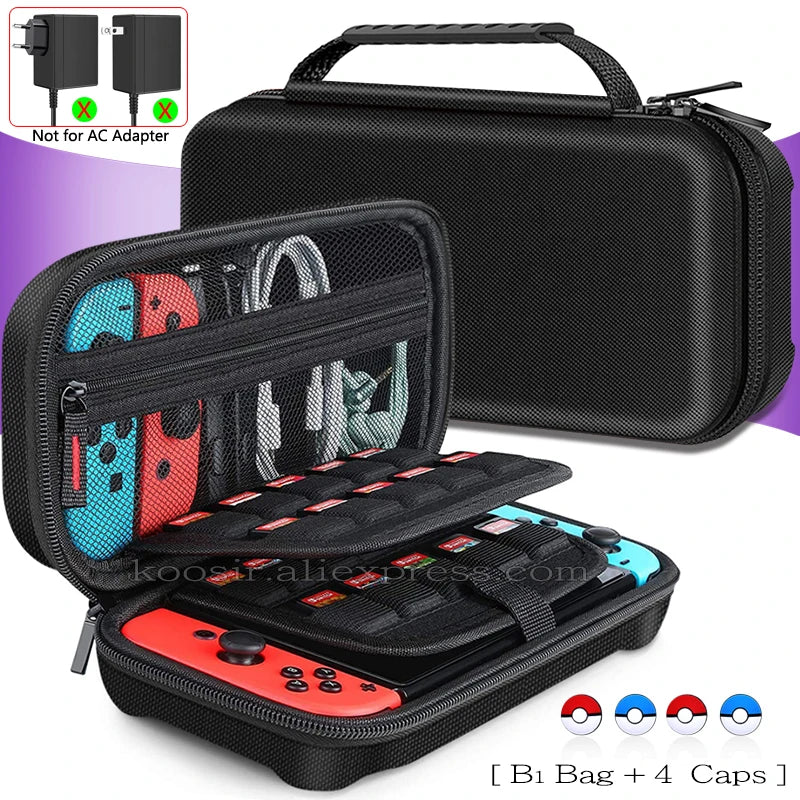 ¿Buscas una forma segura y práctica de transportar tu Nintendo Switch, Switch OLED o Switch Lite? ¡Nuestra Bolsa de Almacenamiento Grande es la solución perfecta! Diseñada para ofrecer máxima protección, comodidad y facilidad de transporte