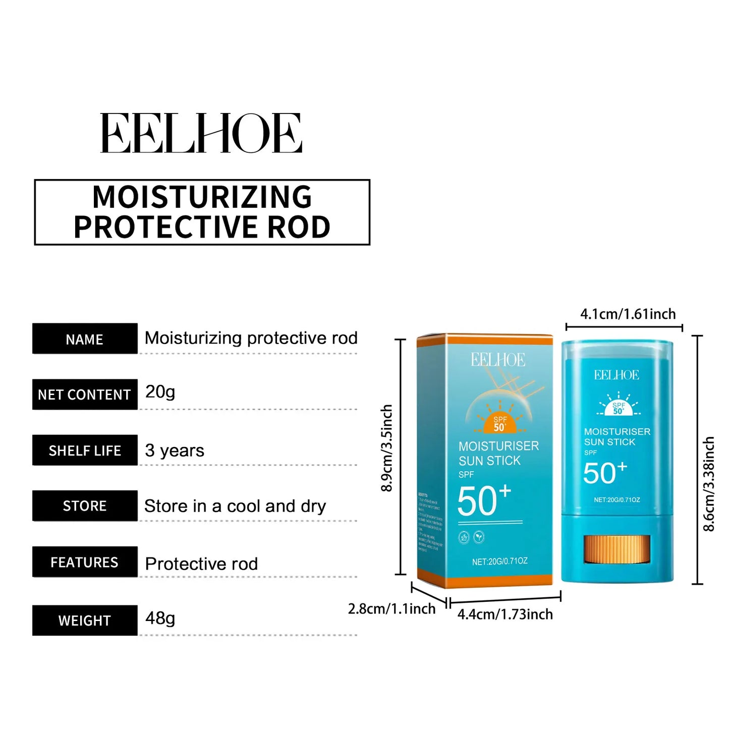 Protector solar Original. Fácil de llevar. Protege tu piel de los rayos UVA y UVB.