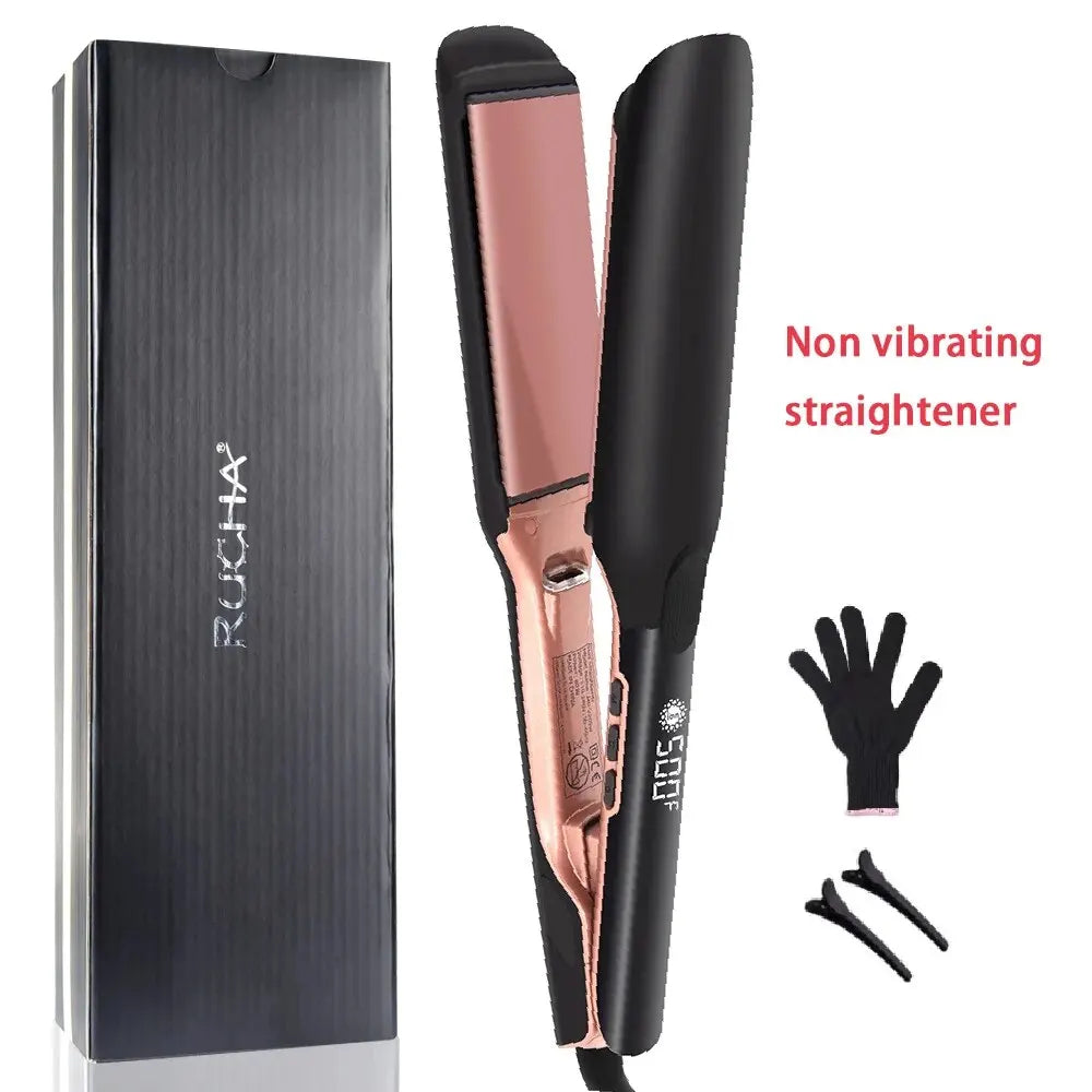 Alisa, trata y recupera tu cabello como en salón: Plancha profesional 500°F con tecnología de plasma.