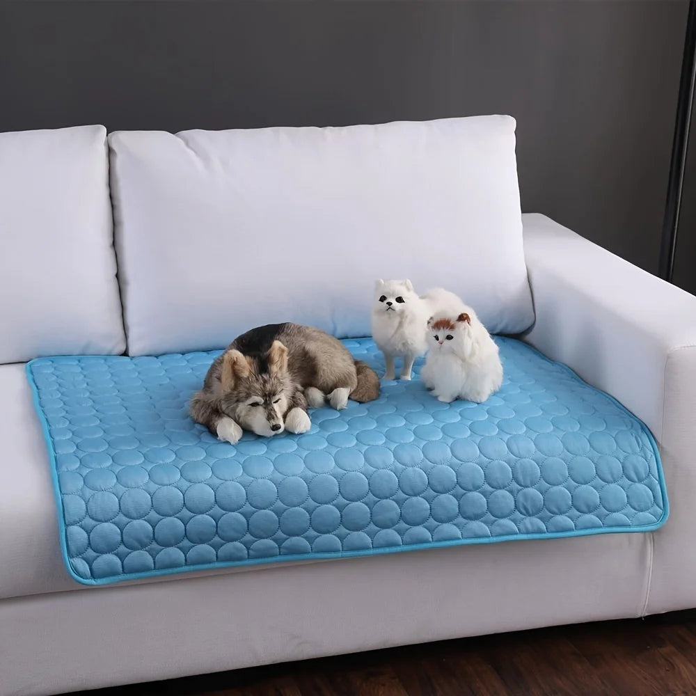 Alfombra Refrescante para Perros y Gatos! Mantén a tu mascota Fresca en tiempos de Calor.