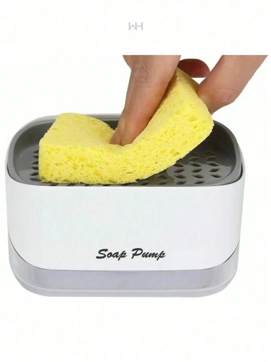 ¡Dile adiós al desorden y mejora tu experiencia de lavado con nuestro Dispensador de Jabón Líquido para Cocina y Baño