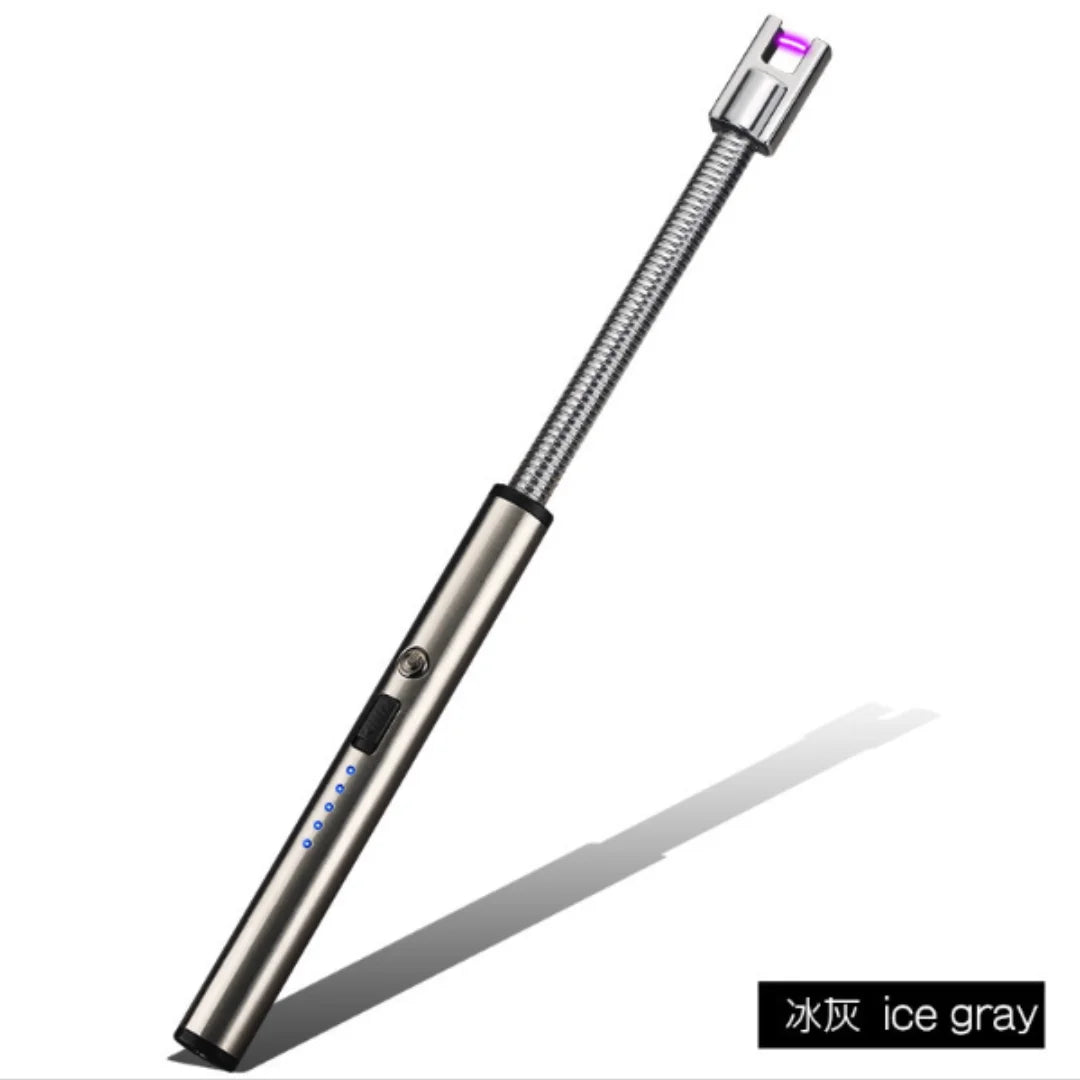 ¿Cansado de luchar con encendedores tradicionales que se apagan fácilmente o son difíciles de usar? Con el Encendedor de Velas Electrónico USB con LED, tendrás la herramienta perfecta para encender tus velas, parrilladas ,etc