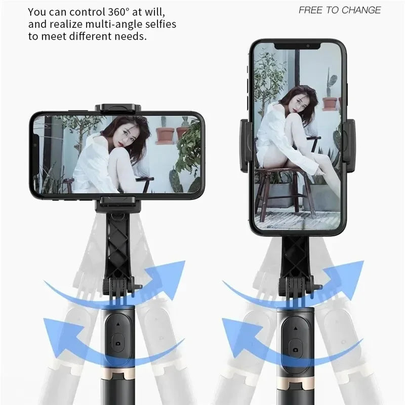 Graba como un Profesional con este estabilizador para smartphone. Olvídate de videos temblorosos y selfies incómodoas.