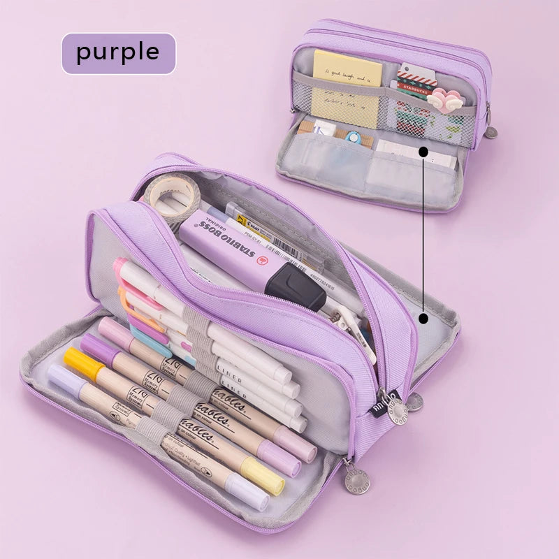 ¿Buscas un estuche espacioso, funcional y un diseño moderno con una gran variedad de colores?