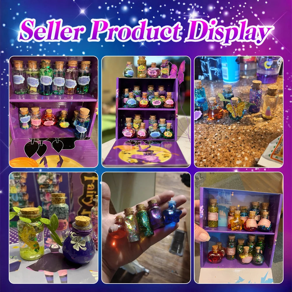 ¿Estás buscando un regalo único y emocionante para tus hijos? ¡Nuestro Kit de Pociones Mágicas DIY es la opción perfecta para despertar la imaginación y creatividad de los más pequeños! Este kit mágico permite a los niños crear sus propias pociones