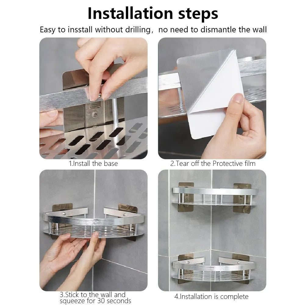 Maximiza el Espacio de tu Baño con este Elegante Estante Flotante!