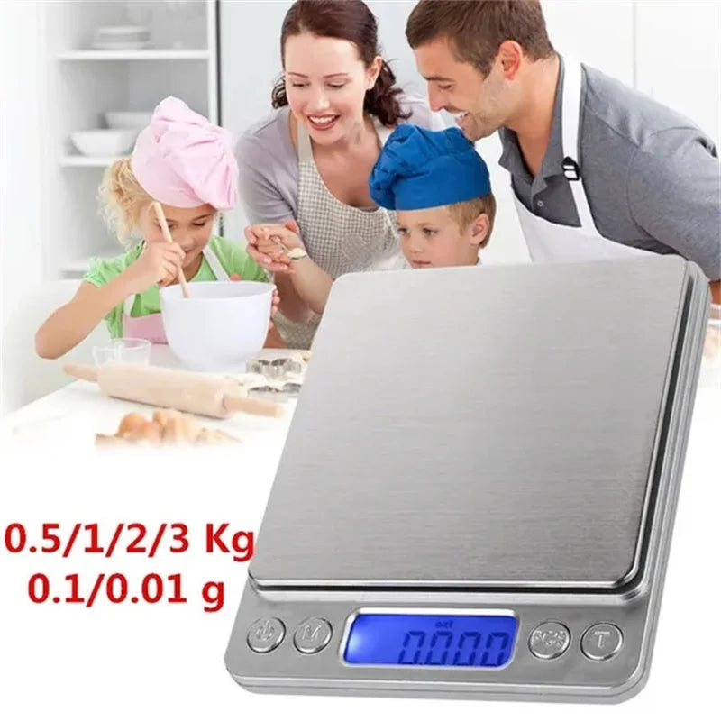¿Buscas una báscula precisa, compacta y versátil para tu cocina, joyería o manualidades? ¡Esta Báscula Digital de Cocina es la opción perfecta! Diseñada para ofrecerte mediciones exactas, de manera fácil y rápida