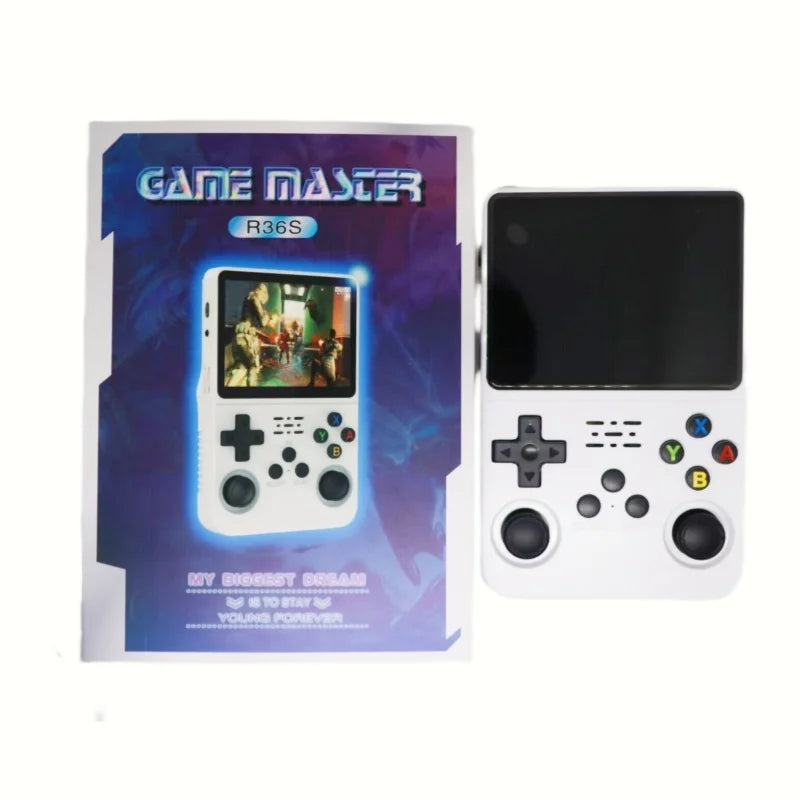 Revive la nostalgia de los videojuegos con la mini consola retro portátil. Más de 15,000 juegos preinstalados.