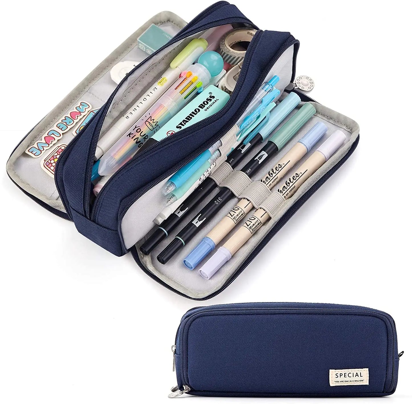 ¿Buscas un estuche espacioso, funcional y un diseño moderno con una gran variedad de colores?