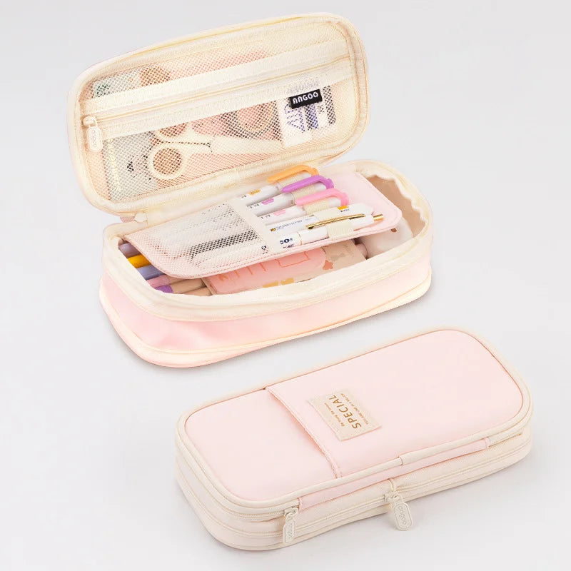 ¿Buscas un estuche espacioso, funcional y un diseño moderno con una gran variedad de colores?
