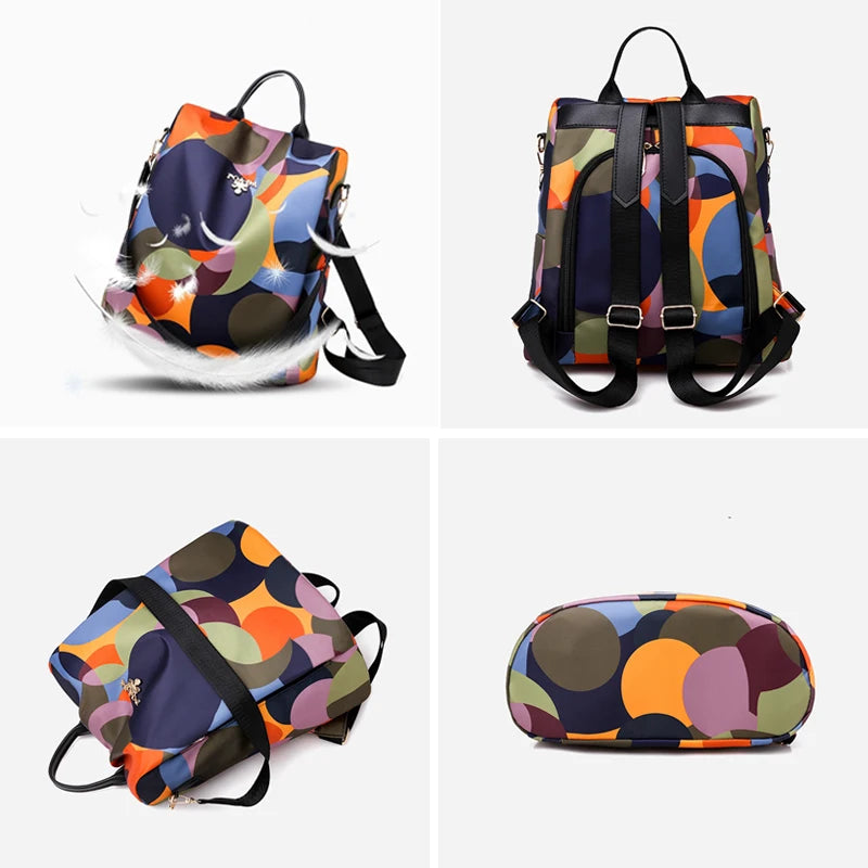 La Mochila Oxford Impermeable para mujer es el accesorio perfecto que combina moda, seguridad y practicidad en un solo diseño. Con una estructura sofisticada y características innovadoras, esta mochila no solo te permitirá llevar todo lo que necesitas