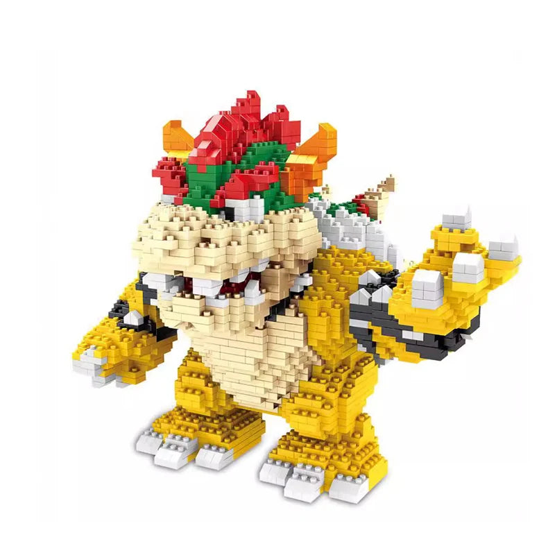 ¡Sumérgete en el mundo de Super Mario y Anime con estas increíbles figuras coleccionables de bloques de construcción!