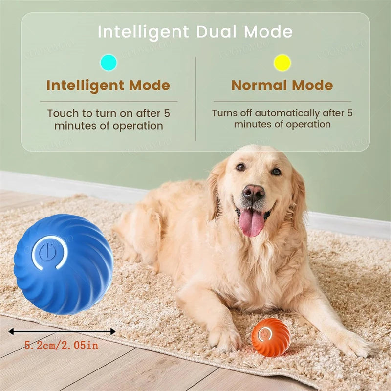 Mantén a tu Mascota Entretenida durante Horas con esta Pelota Interactiva Inteligente.