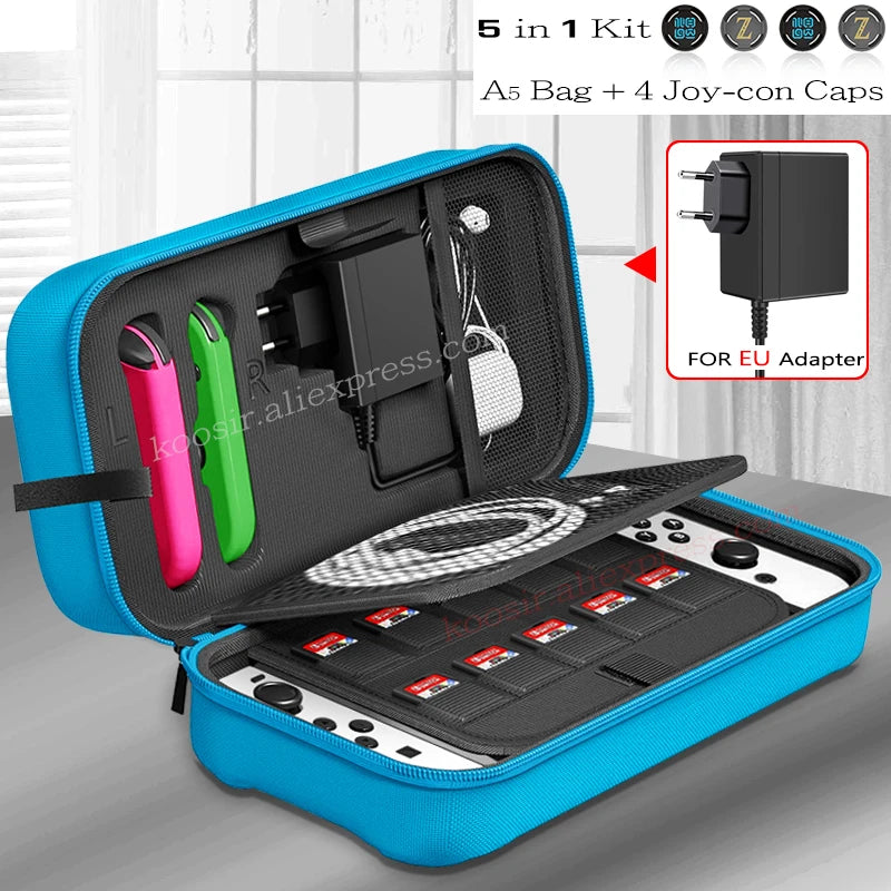 ¿Buscas una forma segura y práctica de transportar tu Nintendo Switch, Switch OLED o Switch Lite? ¡Nuestra Bolsa de Almacenamiento Grande es la solución perfecta! Diseñada para ofrecer máxima protección, comodidad y facilidad de transporte