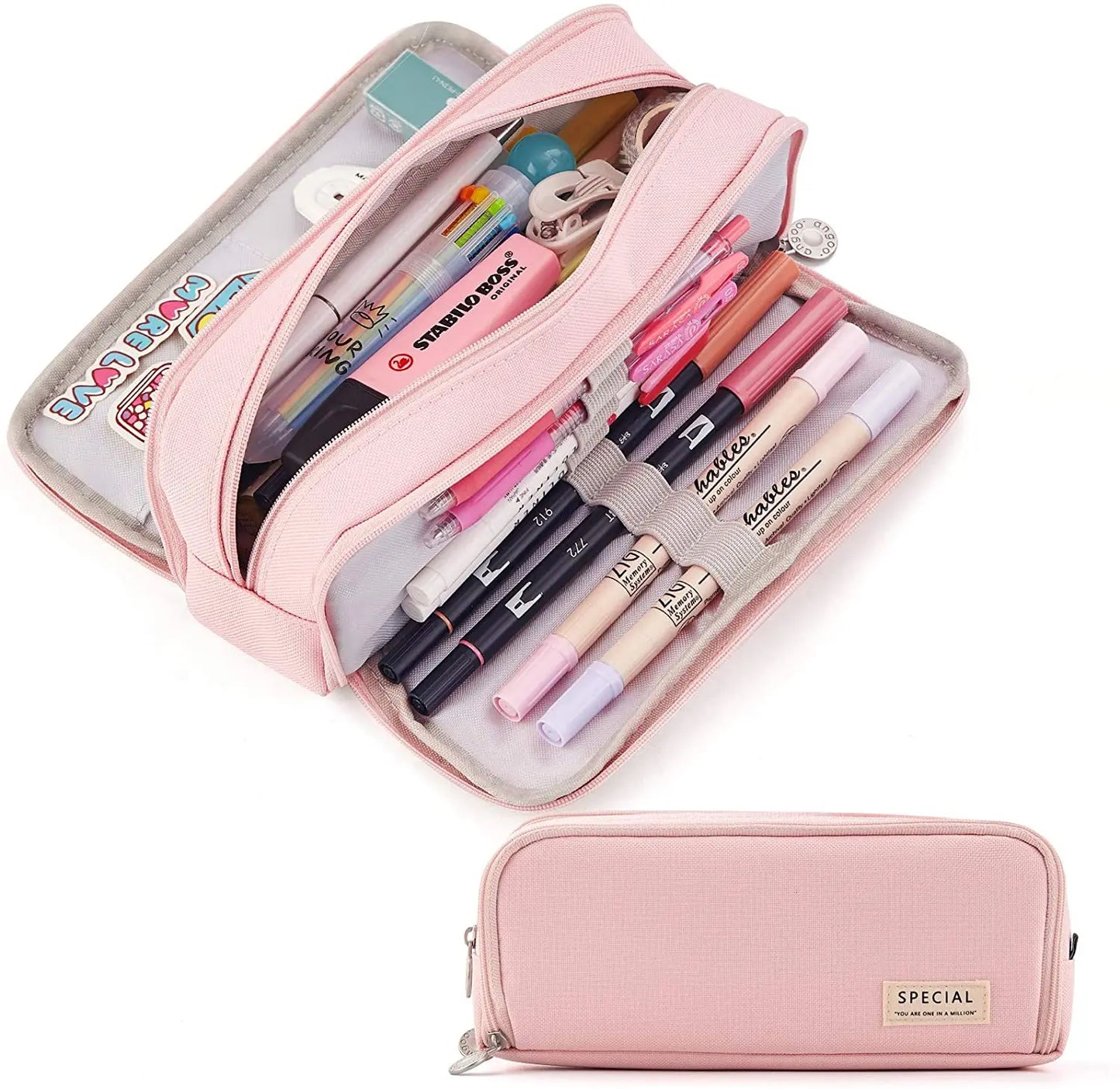 ¿Buscas un estuche espacioso, funcional y un diseño moderno con una gran variedad de colores?