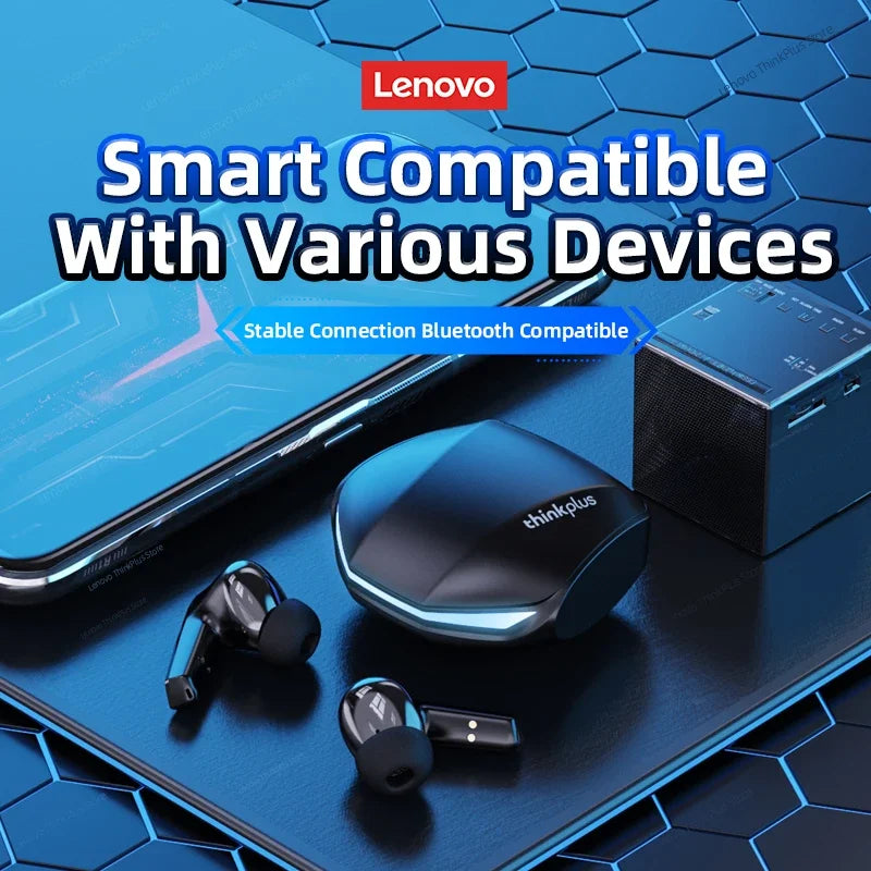 Vive la experiencia del sonido profesional sin cables! Los Lenovo GM2 Pro están diseñados para quienes buscan un audio potente.